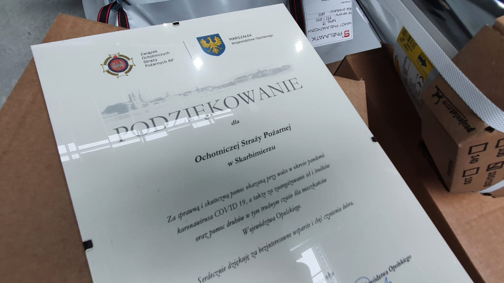 Ochotnicze jednostki straży pożarnej otrzymały nowy sprzęt