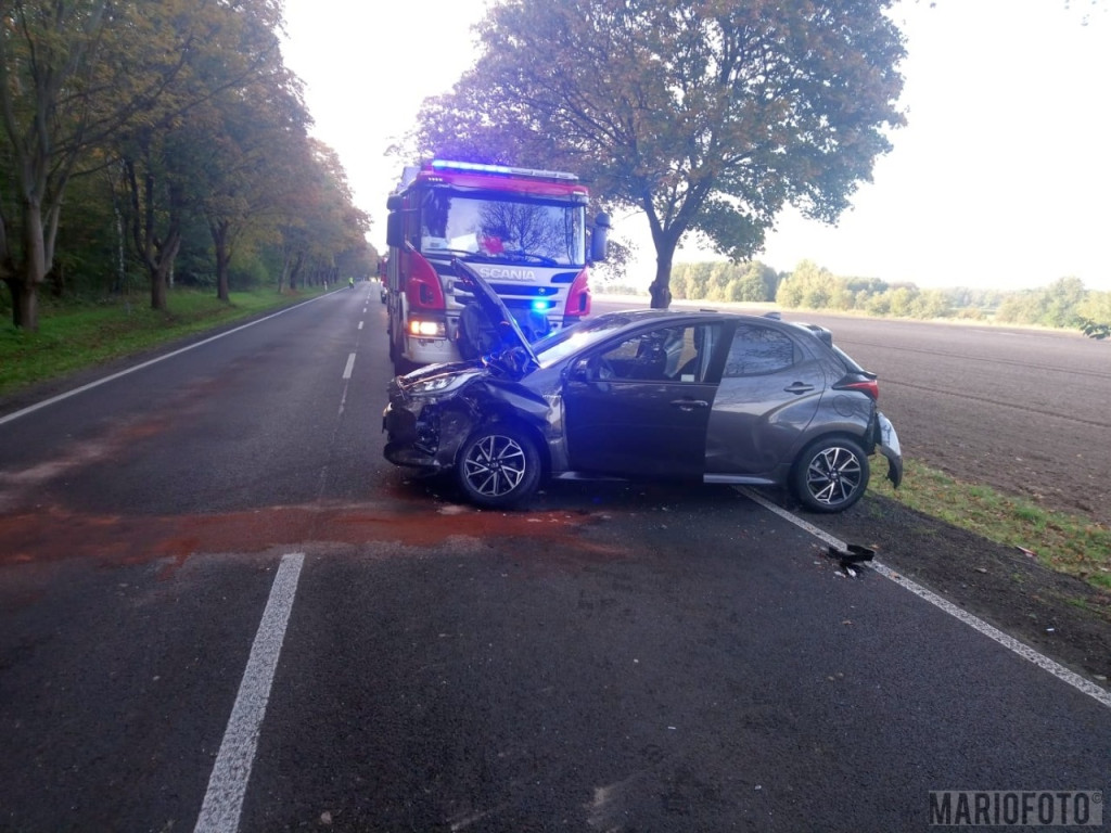 Dwa wypadki na drogach krajowych w powiecie brzeskim