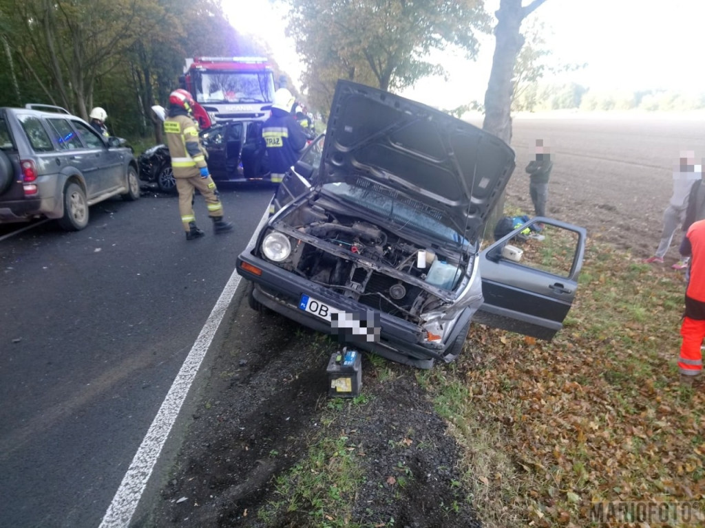 Dwa wypadki na drogach krajowych w powiecie brzeskim