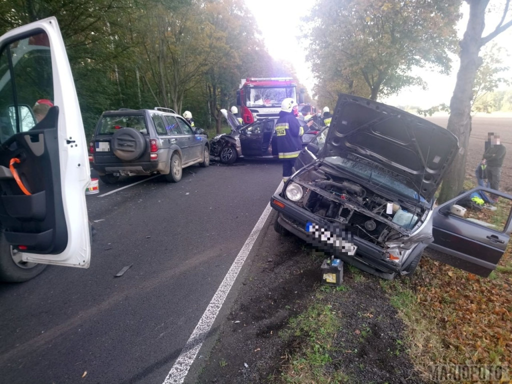 Dwa wypadki na drogach krajowych w powiecie brzeskim