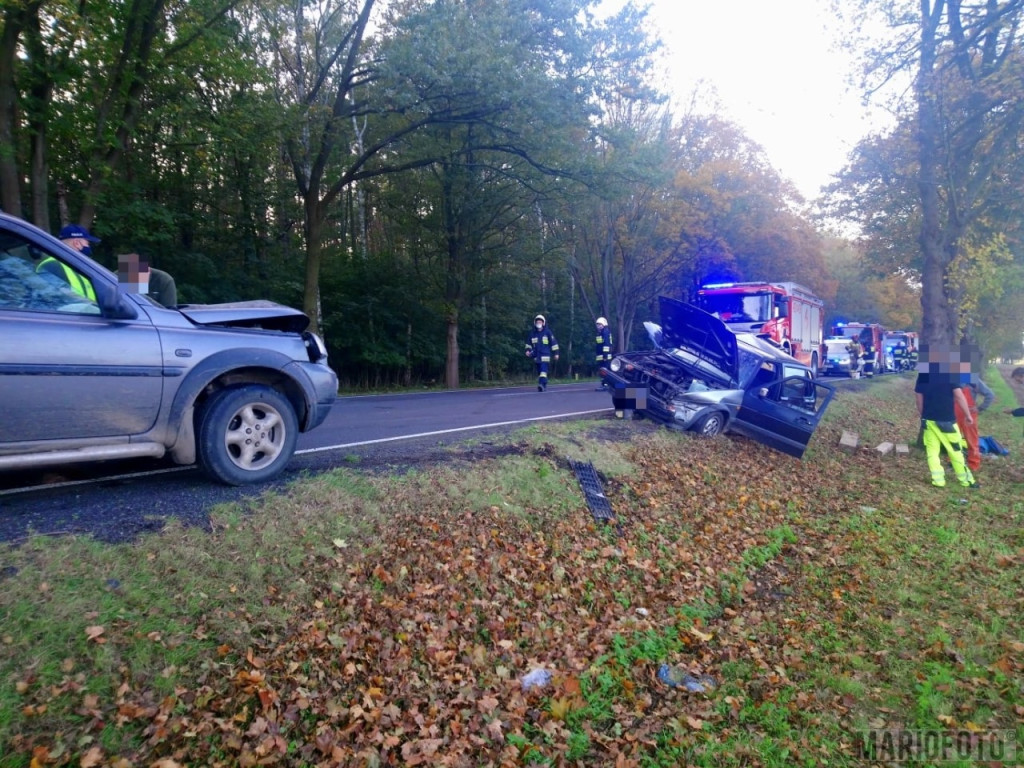 Dwa wypadki na drogach krajowych w powiecie brzeskim