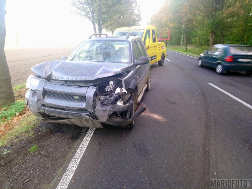 Dwa wypadki na drogach krajowych w powiecie brzeskim