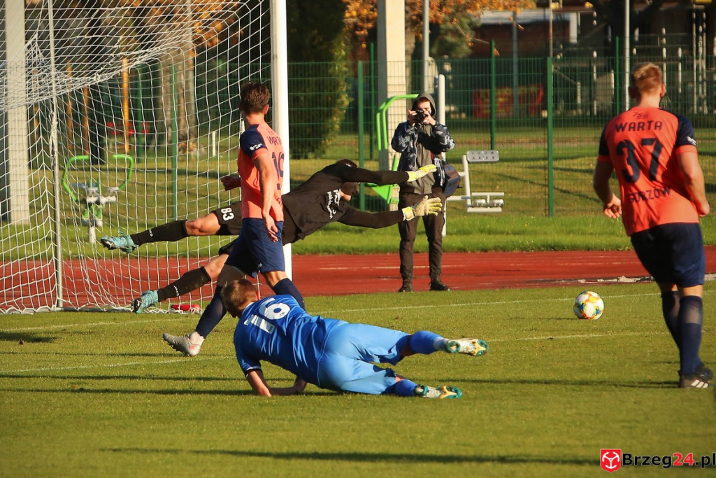 Stal Brzeg rozczarowana remisem, choć miała okazję wygrać [GALERIA]