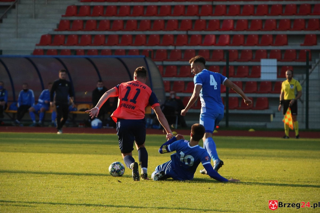 Stal Brzeg rozczarowana remisem, choć miała okazję wygrać [GALERIA]