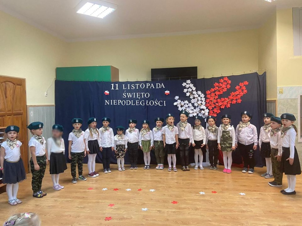 Święto Niepodległości  w Przedszkolu Publicznym nr 2