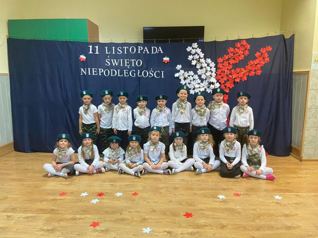 Święto Niepodległości  w Przedszkolu Publicznym nr 2