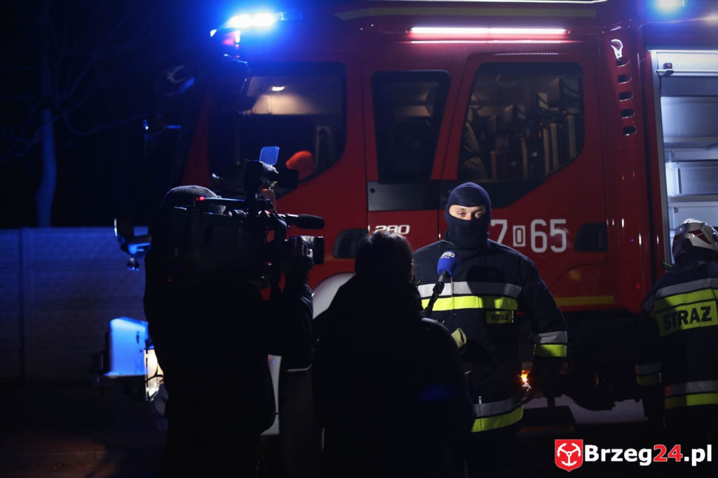 Strażacy ochotnicy ze Zwanowic odebrali nowy wóz bojowy. To nagroda za frekwencję wyborczą