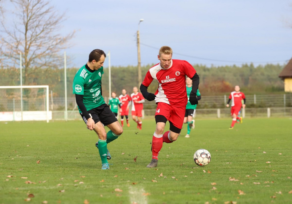 Klasa A zakończyła rundę jesienną. KS Skarbimierz został nowym liderem! [GALERIA z meczu Victoria II Chróścice - KS Skarbimierz]