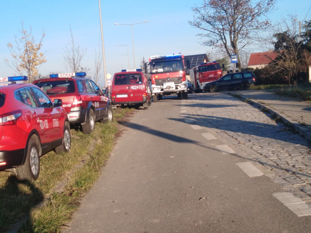 Wybuch butli z gazem poważnie uszkodził dom w Łukowicach Brzeskich