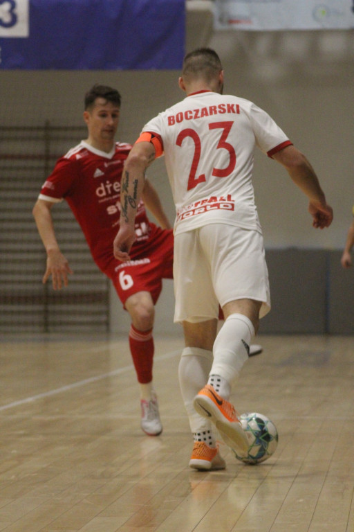 Fatalna porażka w derbach. Trener Fit-Morning Gredaru Brzeg zwolniony po meczu przeciwko Dremanowi Opole Komprachcice [GALERIA]