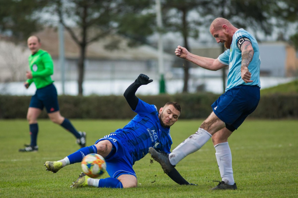Olimpia Lewin Brzeski pożegnała rundę pięknymi golami, ale niestety przegrała z Fortuną Głogówek [GALERIA]