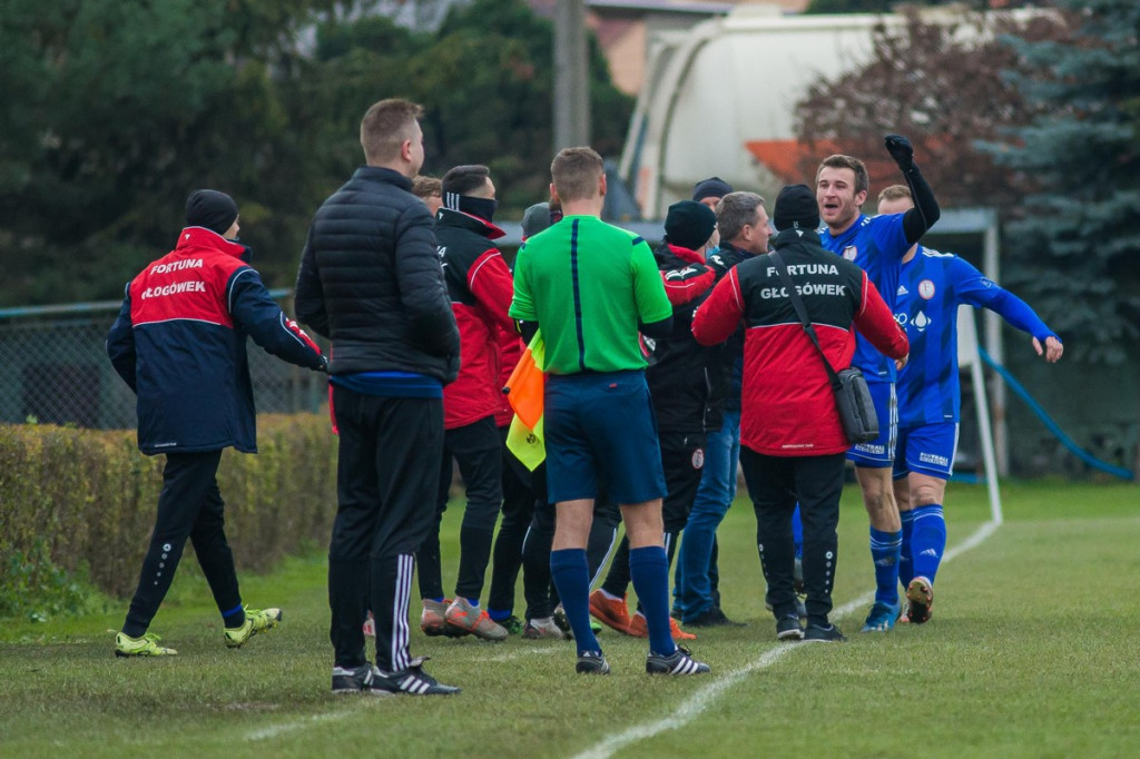 Olimpia Lewin Brzeski pożegnała rundę pięknymi golami, ale niestety przegrała z Fortuną Głogówek [GALERIA]