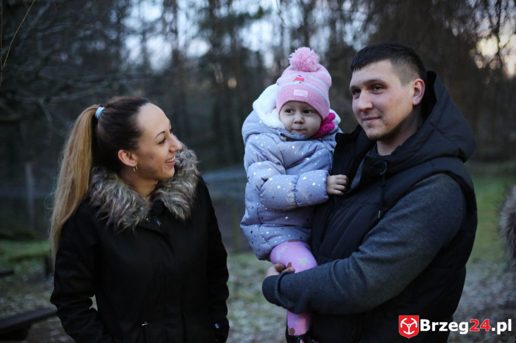 Mała wojowniczka Oliwka spotkała się dzisiaj ze św. Mikołajem