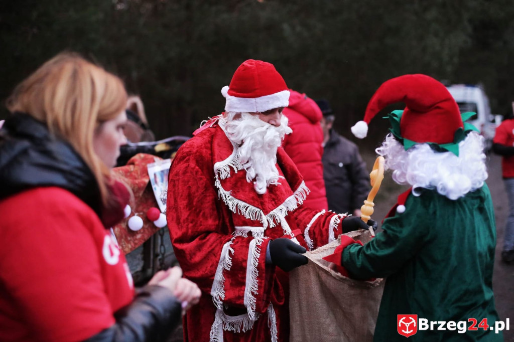 Mała wojowniczka Oliwka spotkała się dzisiaj ze św. Mikołajem