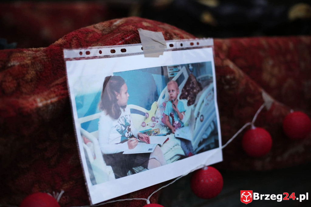 Mała wojowniczka Oliwka spotkała się dzisiaj ze św. Mikołajem