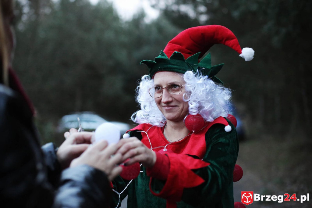 Mała wojowniczka Oliwka spotkała się dzisiaj ze św. Mikołajem