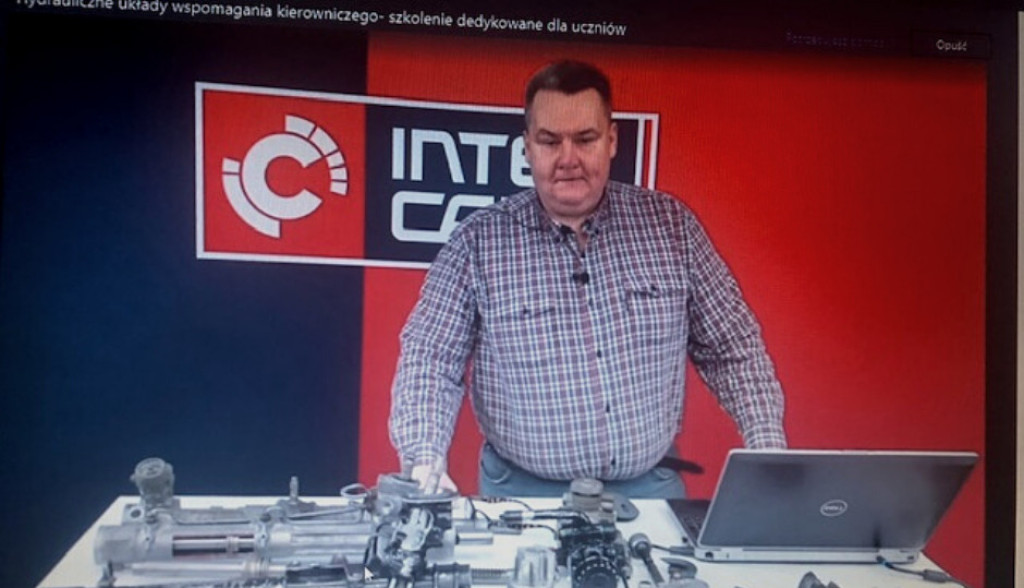 Inter Cars zorganizował zdalne szkolenia dla uczniów ZSB w Brzegu