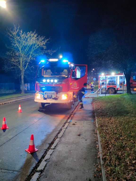 Pożar w Brzegu i Brzezinie. Do akcji zadysponowano strażaków z Brzegu, Grodkowa i okolicznych jednostek OSP