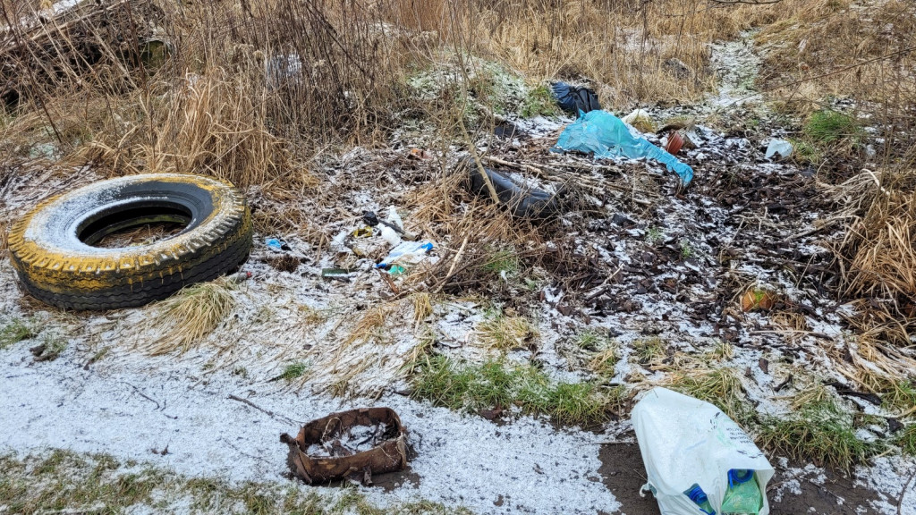 Na terenie dawnych ogrodów działkowych rośnie dzikie wysypisko. Mieszkańcy Brzegu interweniują