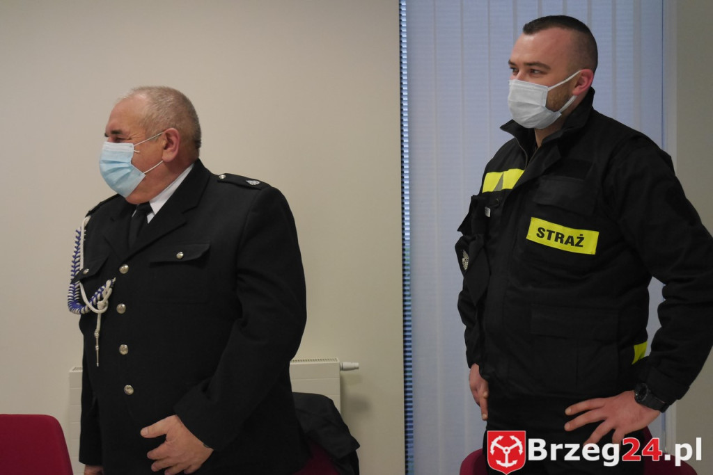 Donaldson wspomaga strażaków z Dobrzynia