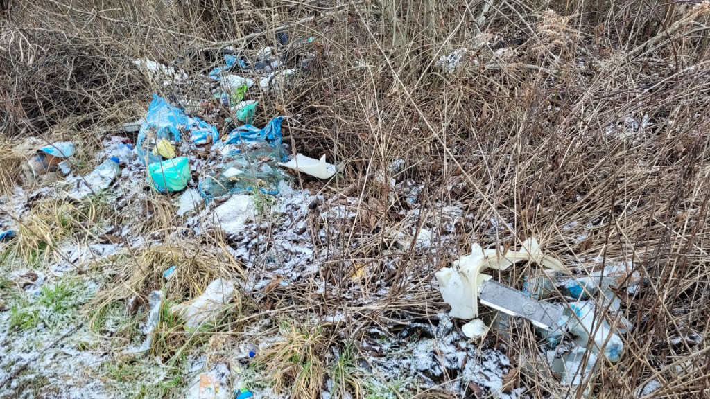 Na terenie dawnych ogrodów działkowych rośnie dzikie wysypisko. Mieszkańcy Brzegu interweniują