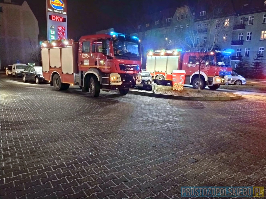 Pożar w Brzegu przy ul. Łokietka. Nie żyje jedna osoba