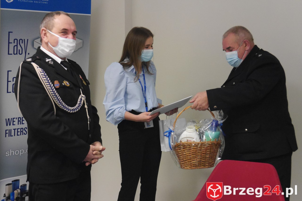 Donaldson wspomaga strażaków z Dobrzynia