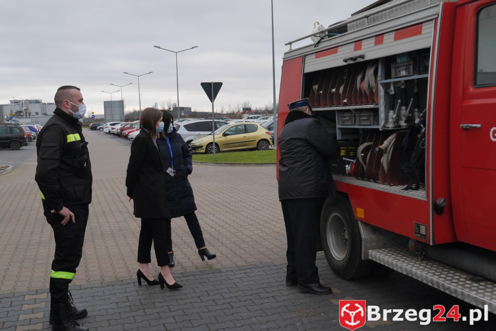 Donaldson wspomaga strażaków z Dobrzynia