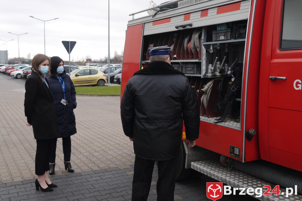 Donaldson wspomaga strażaków z Dobrzynia