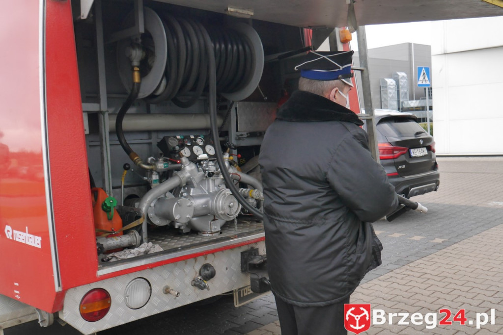 Donaldson wspomaga strażaków z Dobrzynia