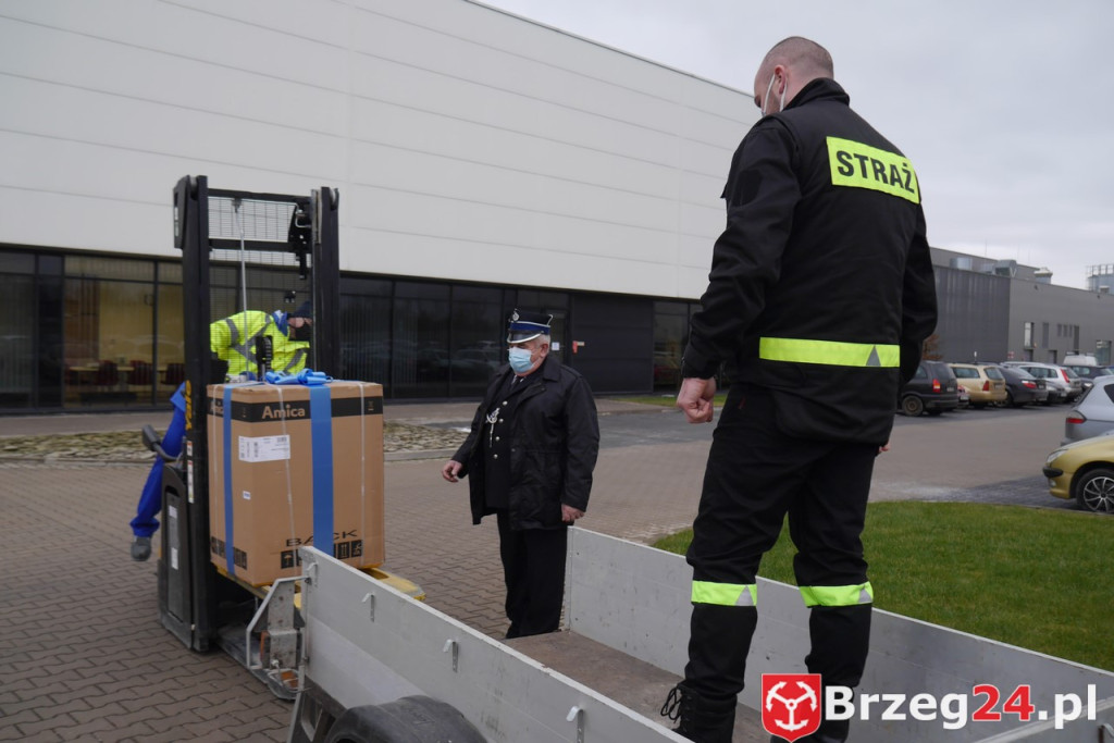 Donaldson wspomaga strażaków z Dobrzynia