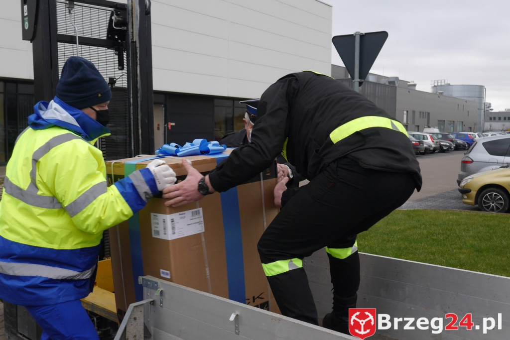 Donaldson wspomaga strażaków z Dobrzynia