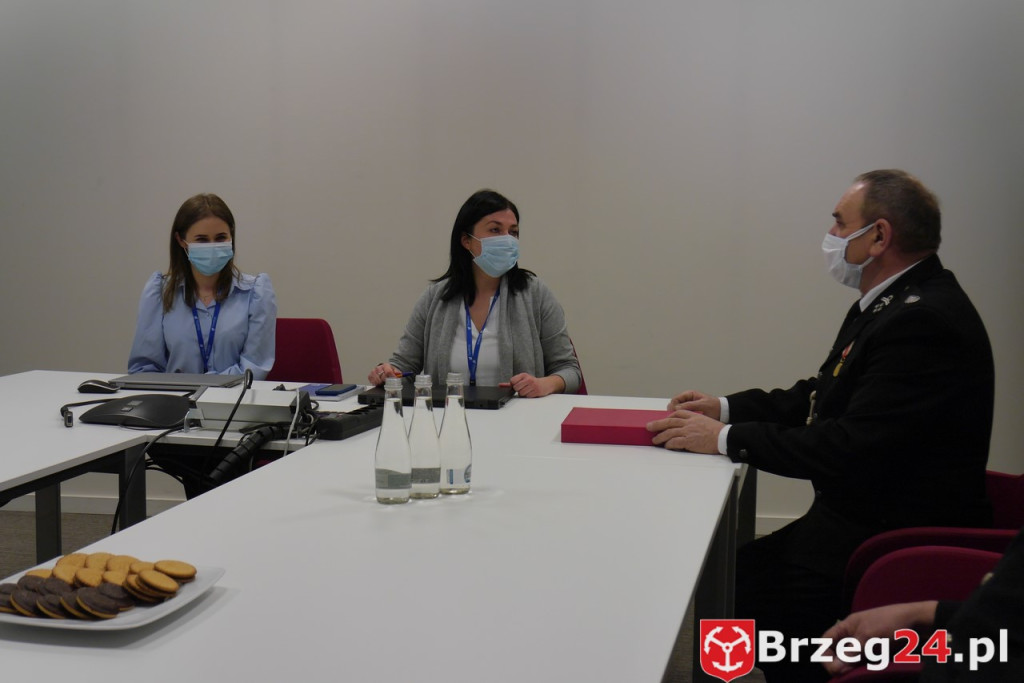 Donaldson wspomaga strażaków z Dobrzynia