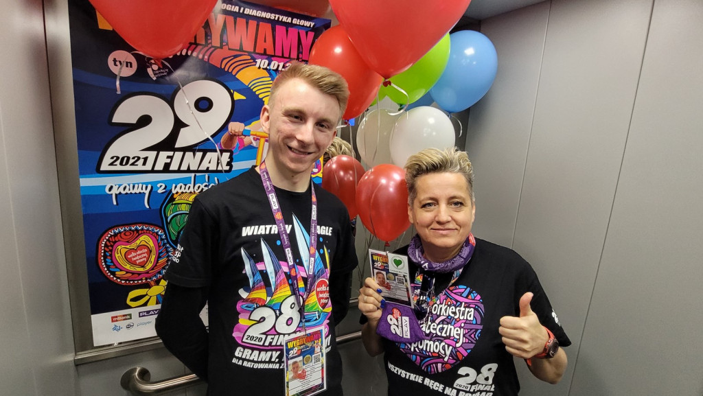 Trwa 29. finał WOŚP. Wolontariuszy z Brzegu cieszy zimowa aura