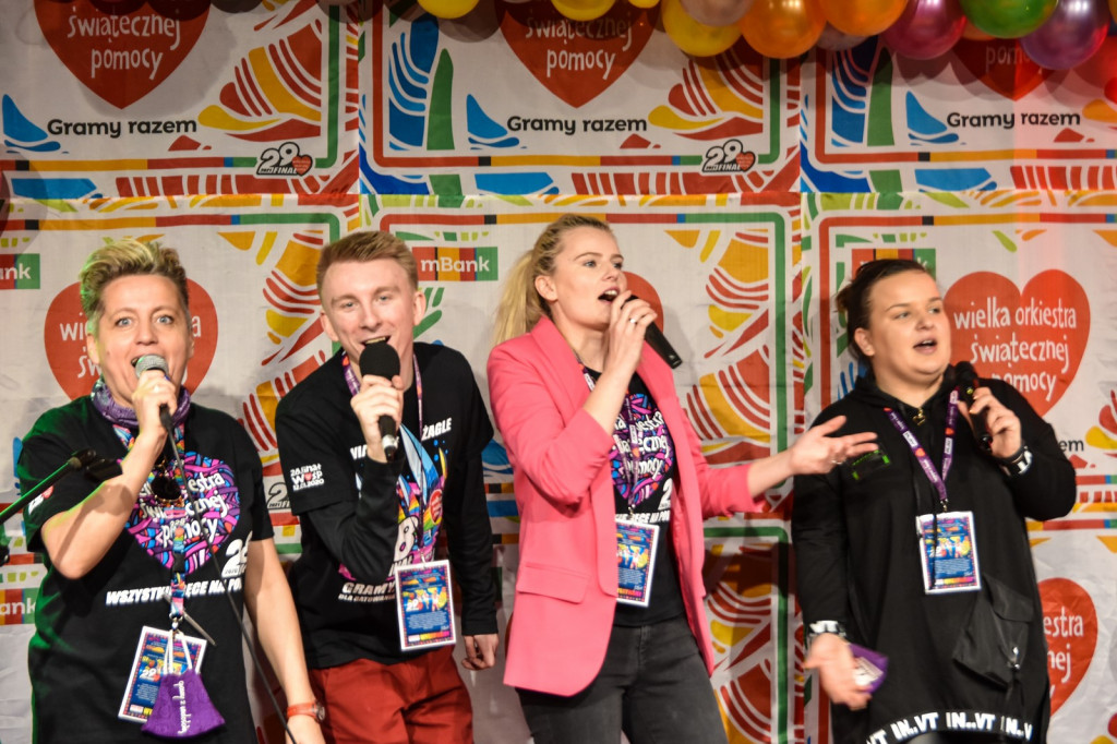 Trwa 29. finał WOŚP. Wolontariuszy z Brzegu cieszy zimowa aura