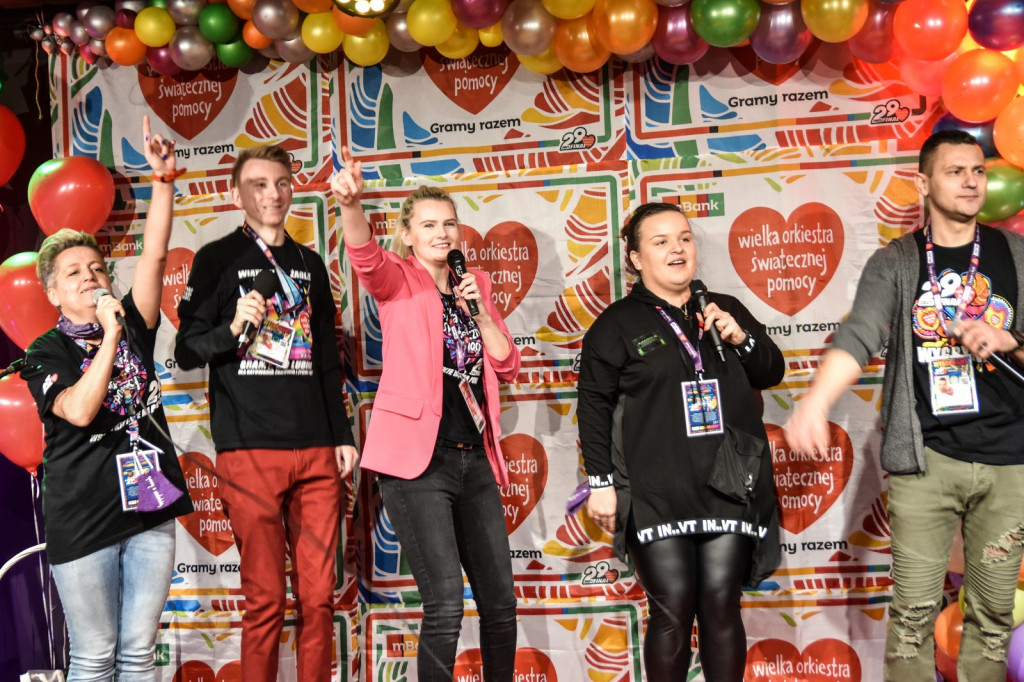 Trwa 29. finał WOŚP. Wolontariuszy z Brzegu cieszy zimowa aura