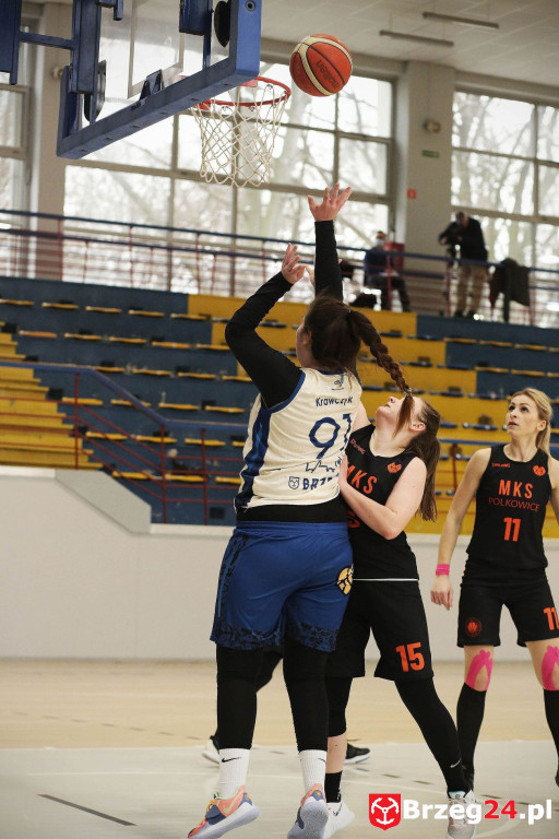 Koszykarki Stali powalczyły z wiceliderem z Polkowic
