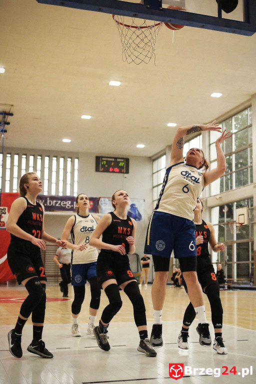 Koszykarki Stali powalczyły z wiceliderem z Polkowic