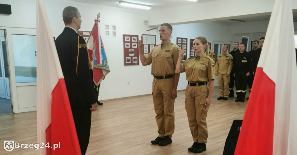 Brzeg powitał nowych strażaków