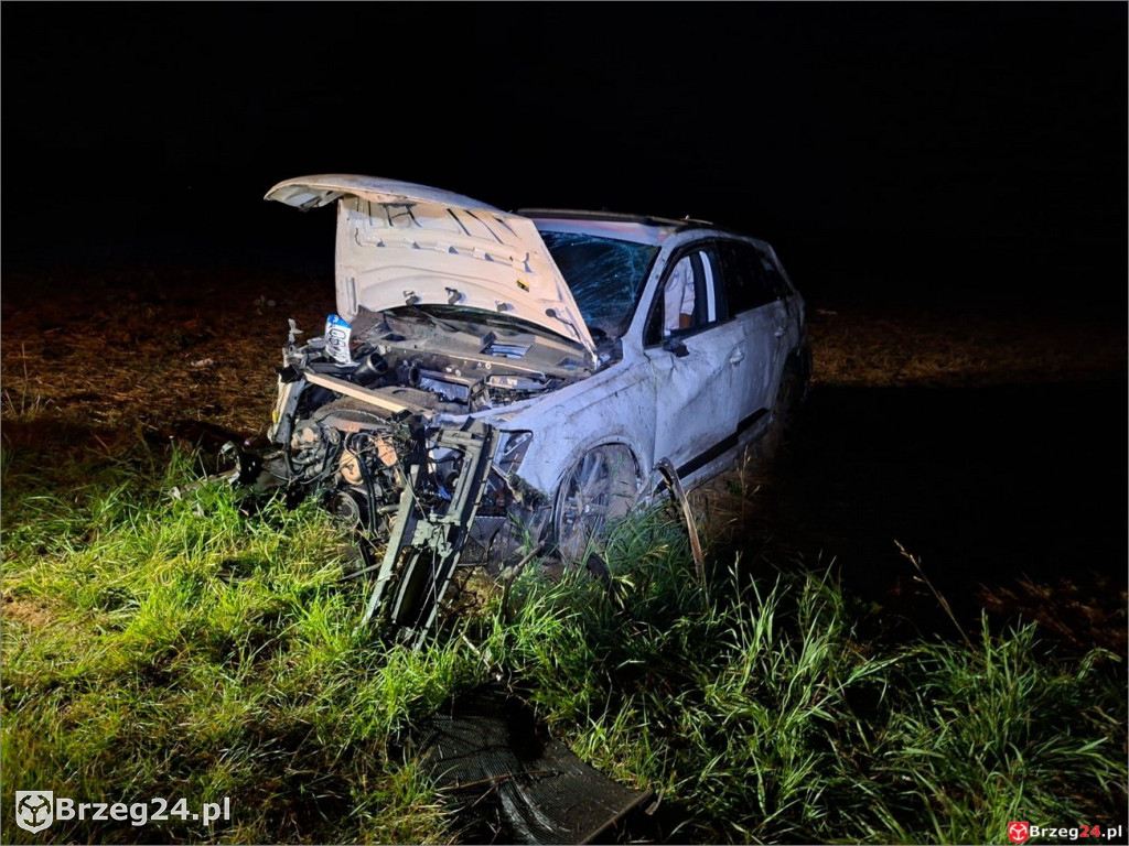 Pijany 25-latek spowodował wypadek w S