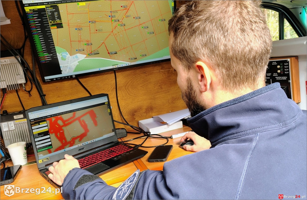 Policja, straż i wojsko we wspólnej akcji