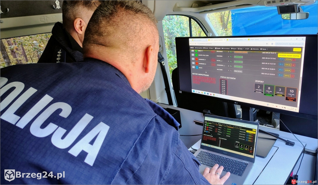 Policja, straż i wojsko we wspólnej akcji