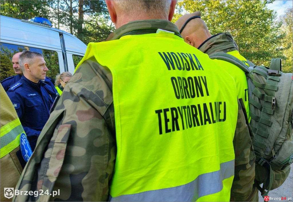 Policja, straż i wojsko we wspólnej akcji