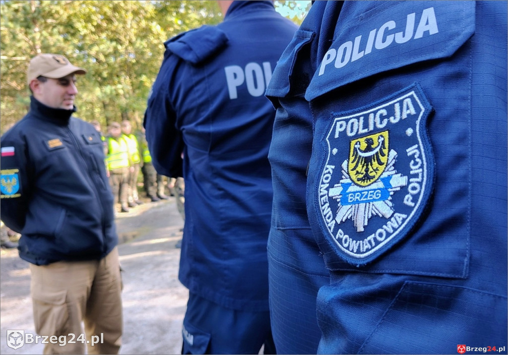 Policja, straż i wojsko we wspólnej akcji
