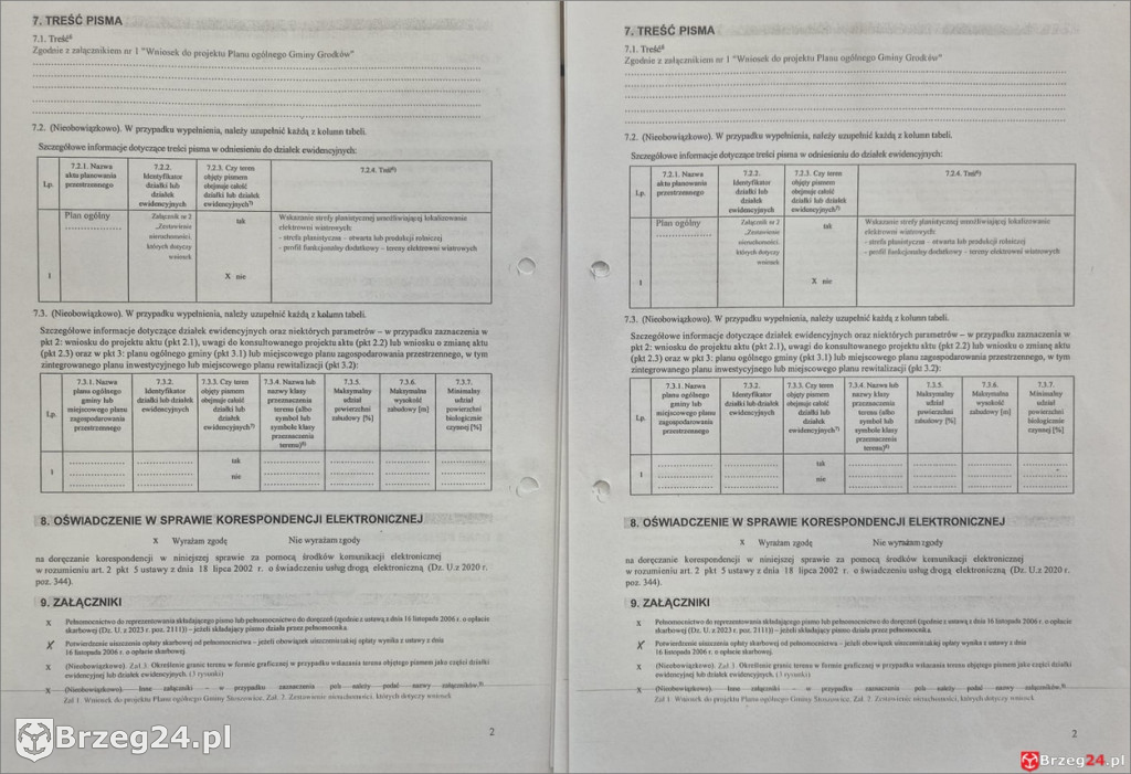 1200 działek w Grodkowie z wnioskami o wiatraki