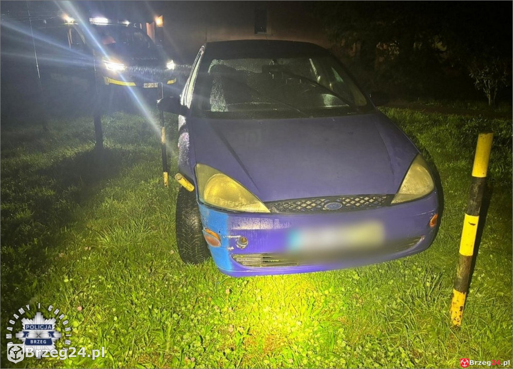 14-latek za kierownicą