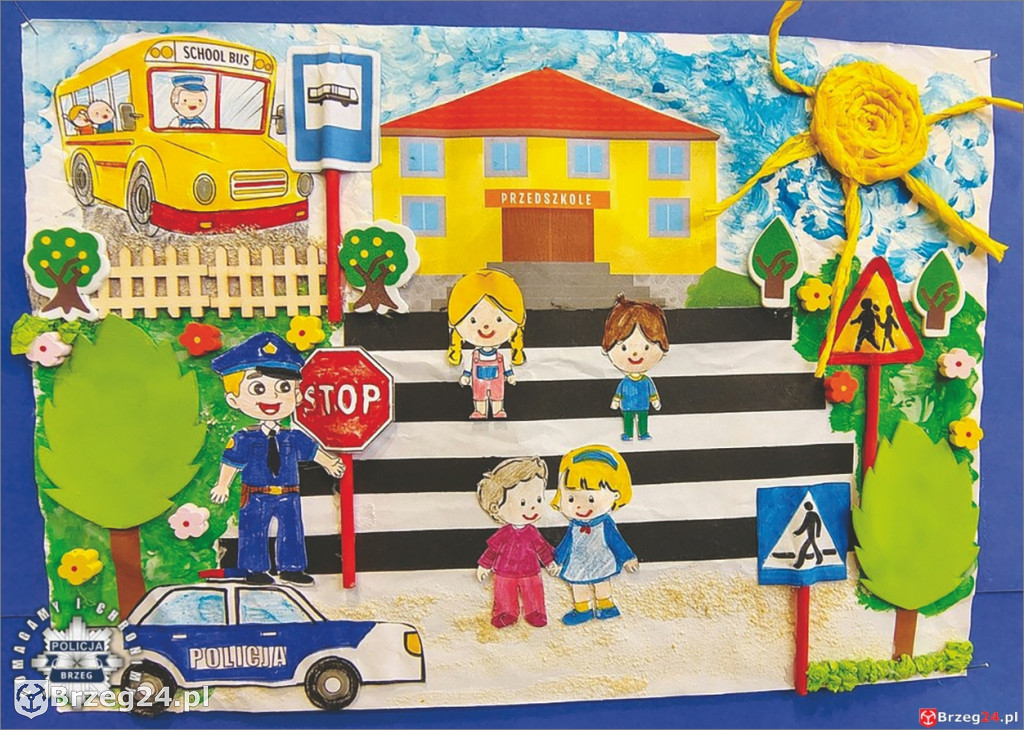 Olszanka Bezpieczny Przedszkolak sukcesuczennicy