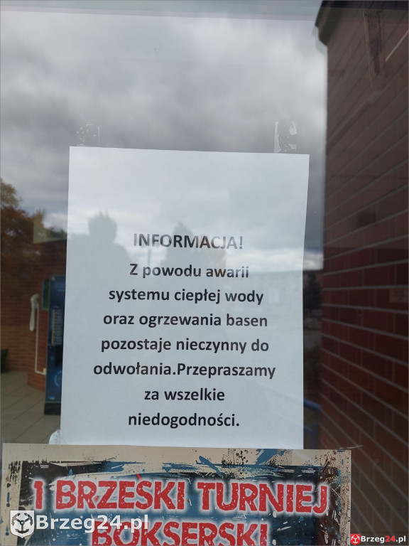 Basen w Brzegu znów zamknięty. Kolejna awaria