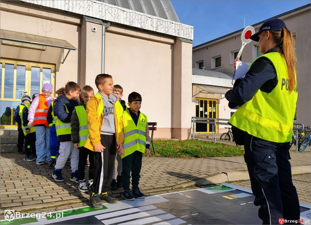 Szkoła w Łosiowie świeci odblaskowym przykładem