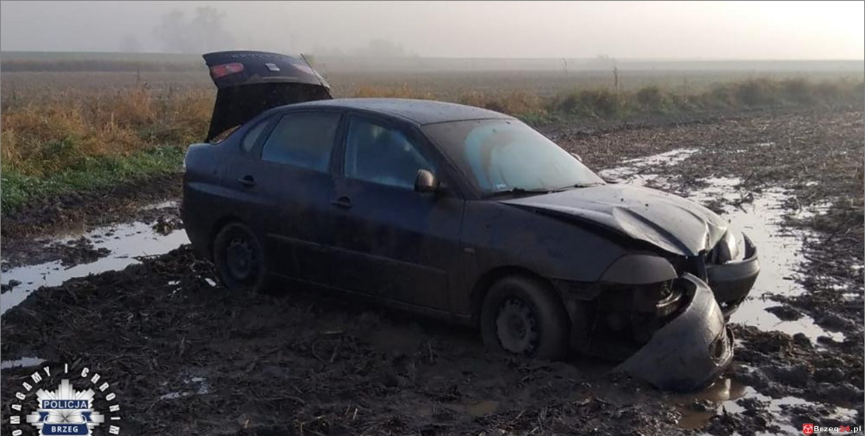 Miał fantazję.  Ukradł seata i 60 butelek alkoholu